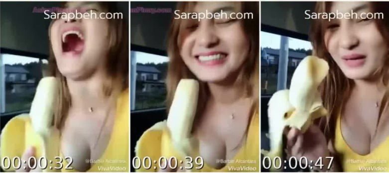 Barbie Alcantara viral banana