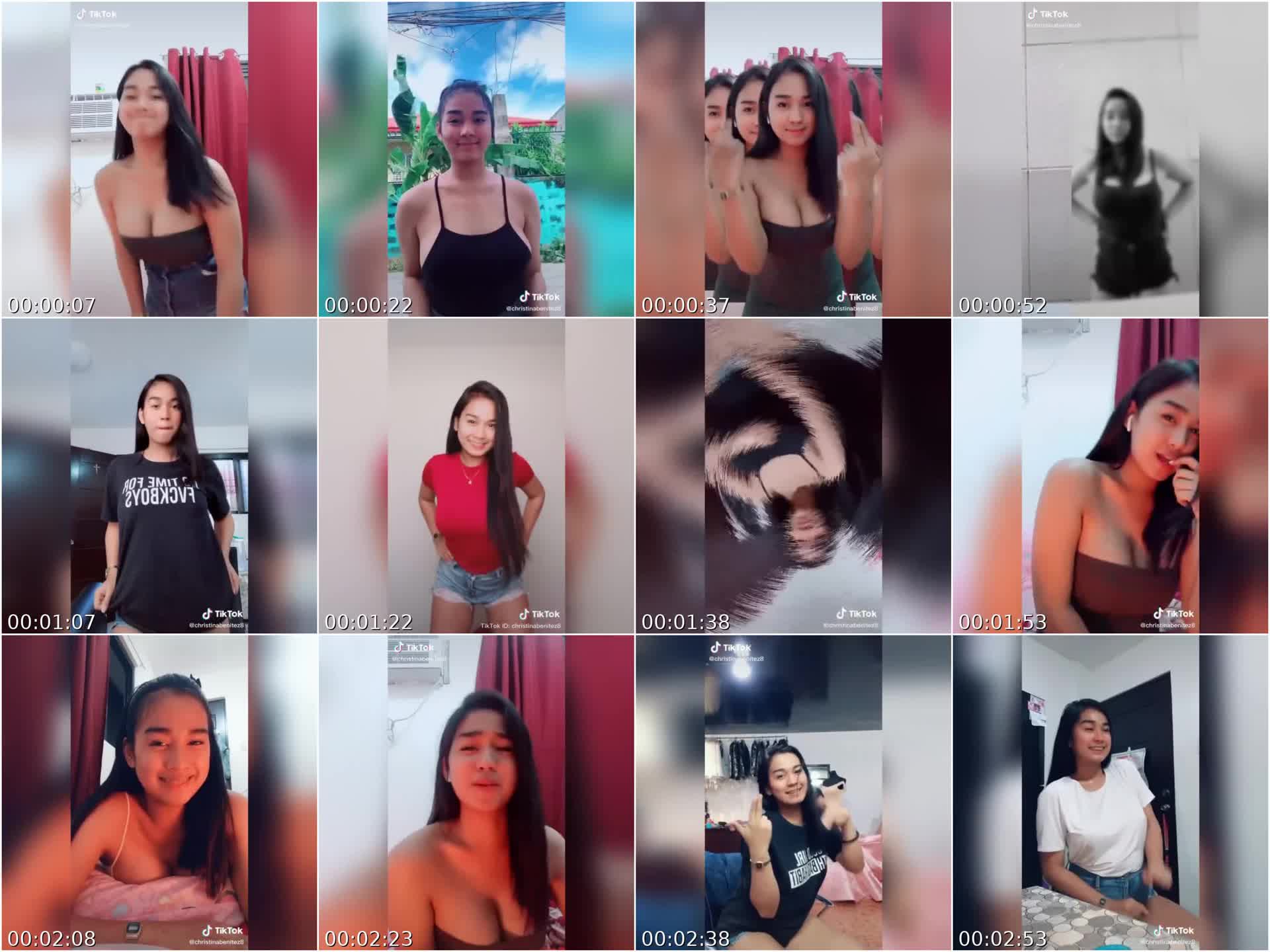 Christina Benitez TikTok Compilation – Laki ng Suso! WOW!