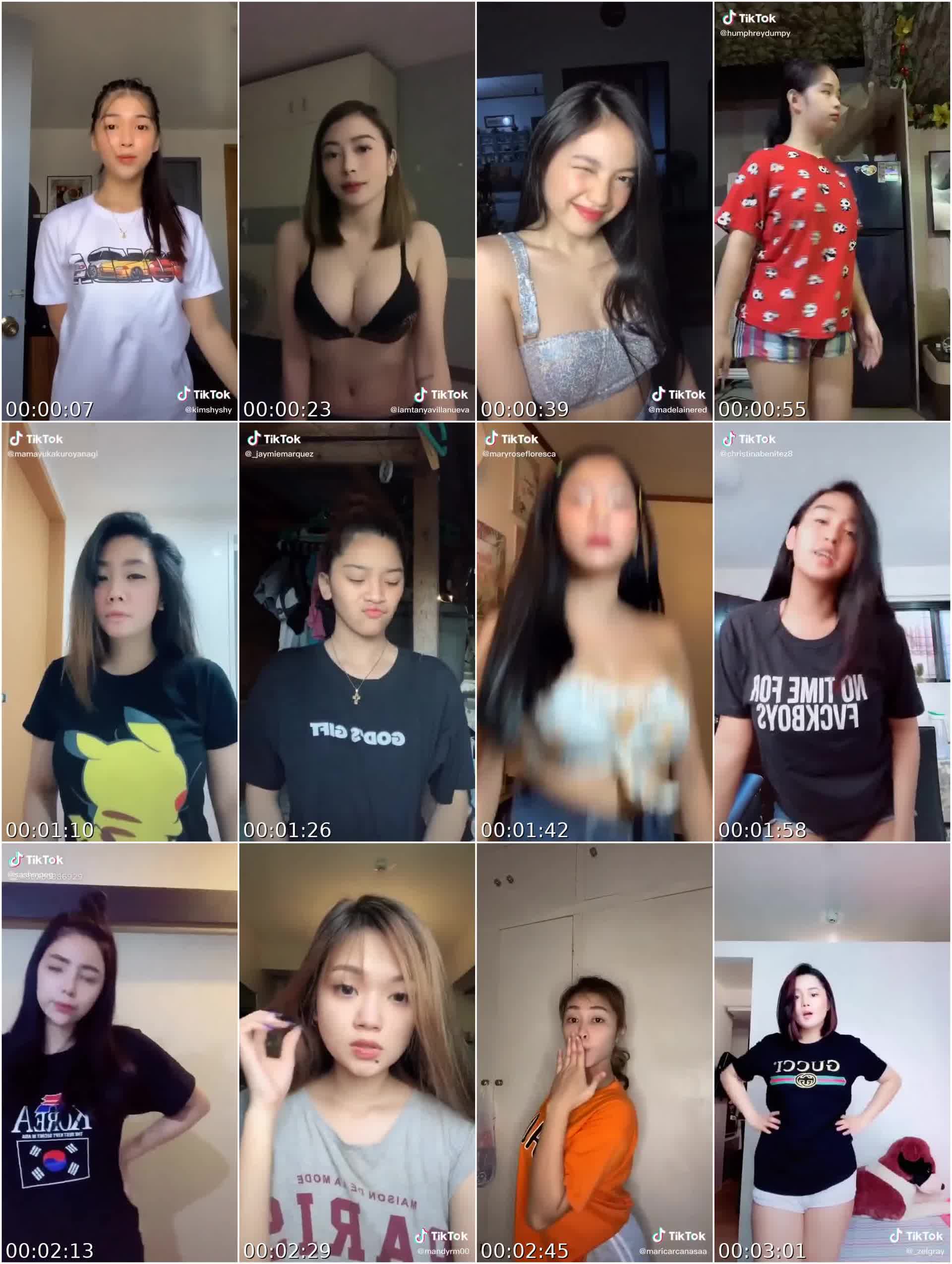 Pinay TikTok My Heart Went Oops Sexy Videos Compilation