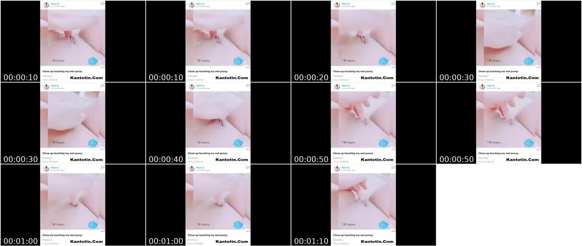 Lodi Skat Izmygirl - Close Up Touching My Wet Pussy