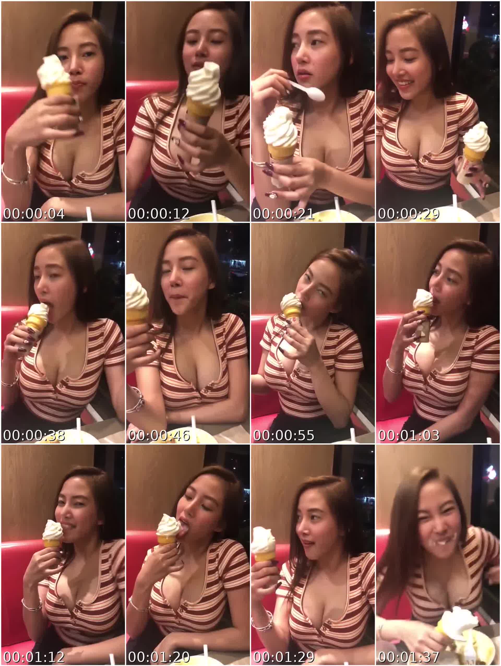 Xtine Anj BlowJob Scandal Ginawang Tite Ang Ice Cream