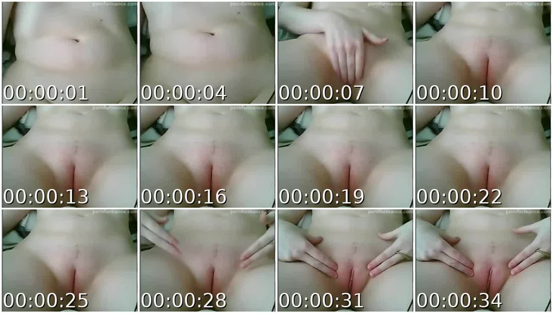 Asian girl show her pink pussy on webcam