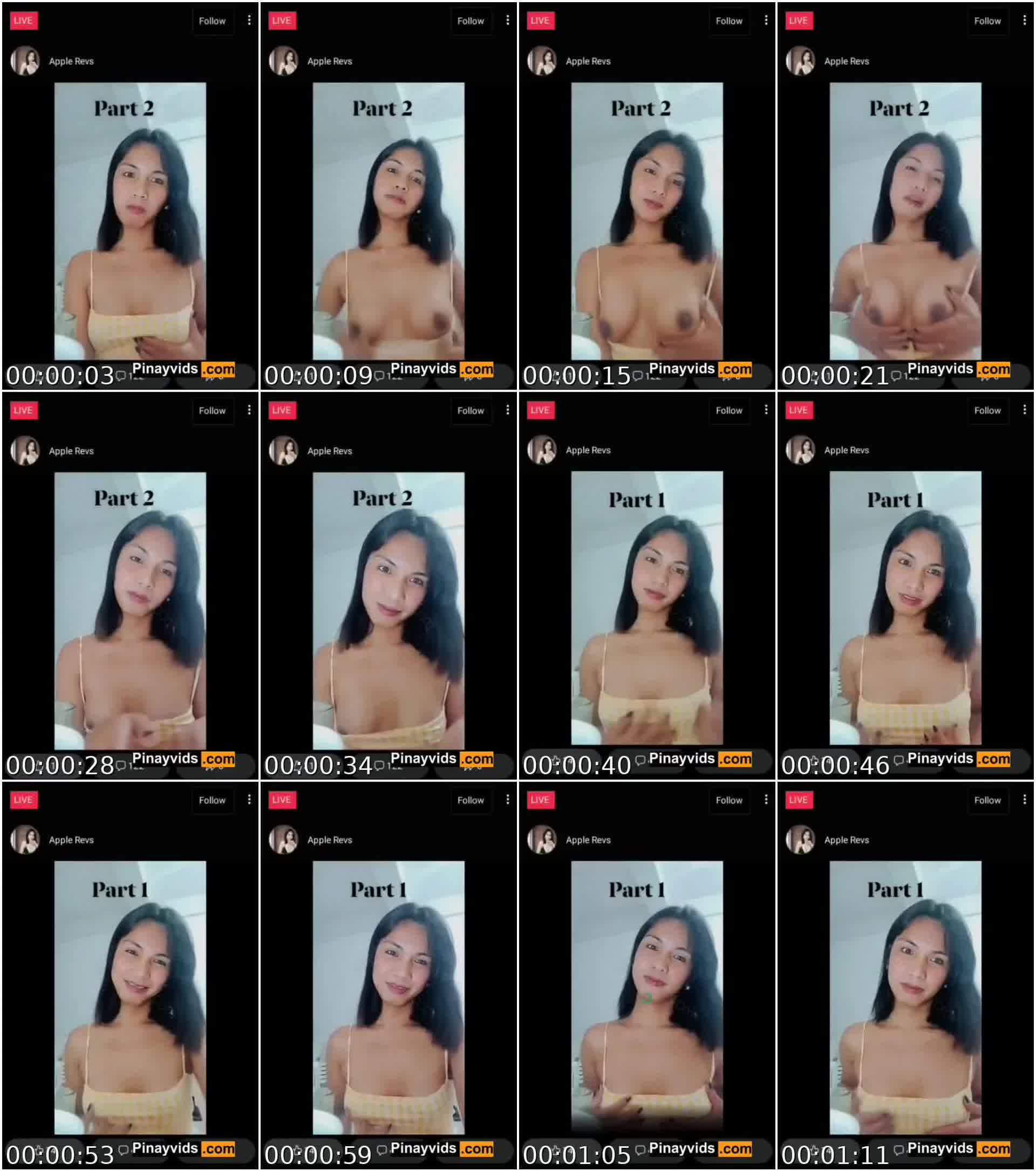 Apple Revs Nude IG Live Topless Sex Scandal Full – PinayVids Com