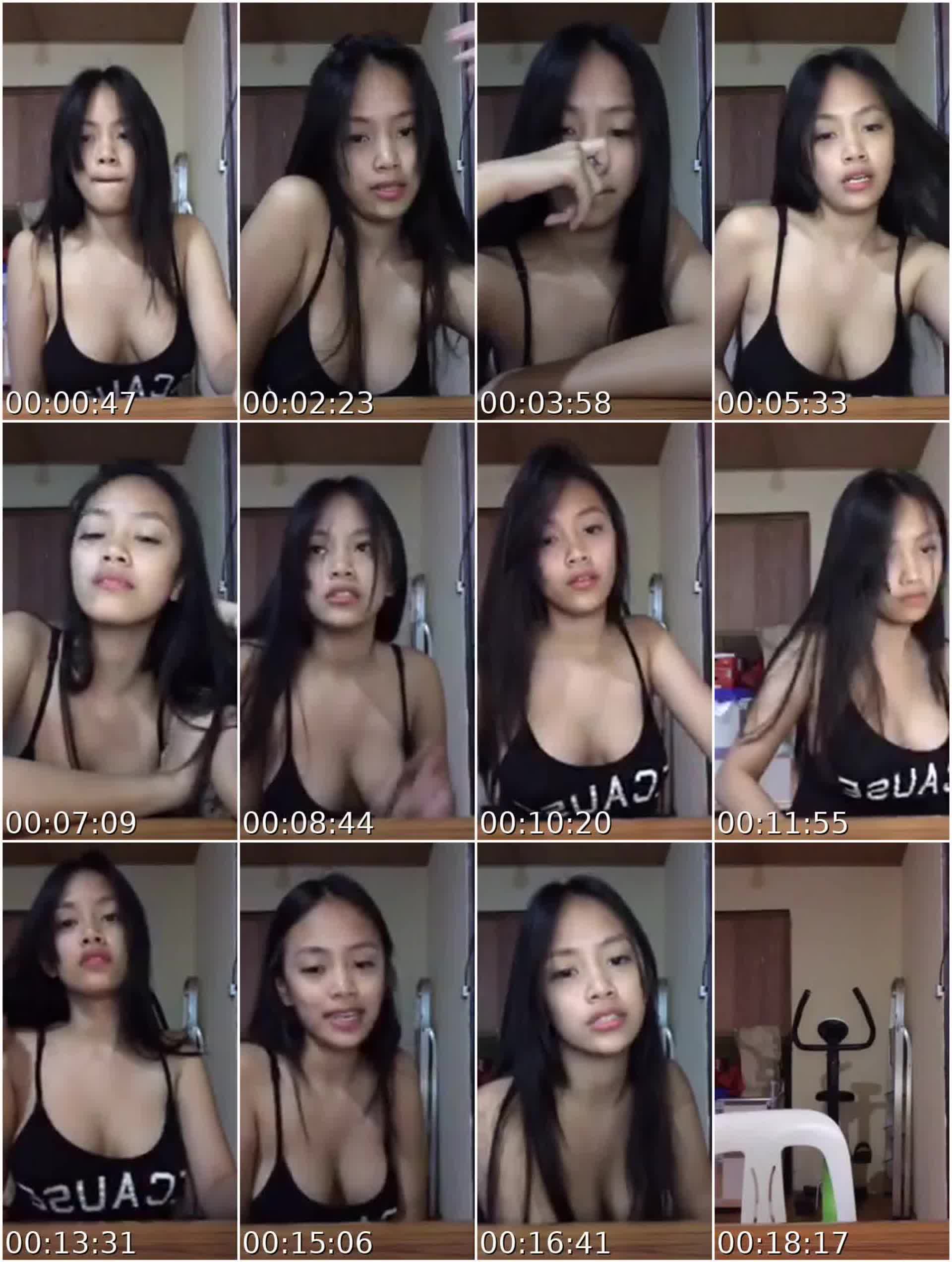 Arisa Hui Walang Bra, Nasilip Ang Pinkish na Nipples