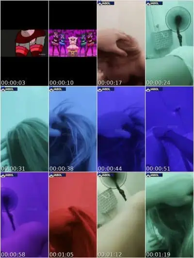 colorful ang theme habang kumakain ng titeng maitim