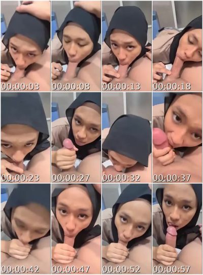 Hijab Binal Sepong Kontol Gede