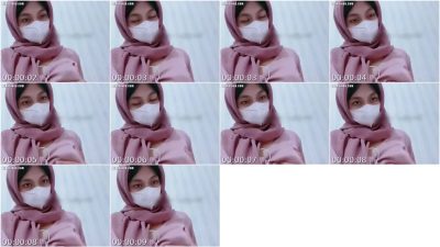 Indo Hijab Cantik Mendesah Sange Pantan Semok