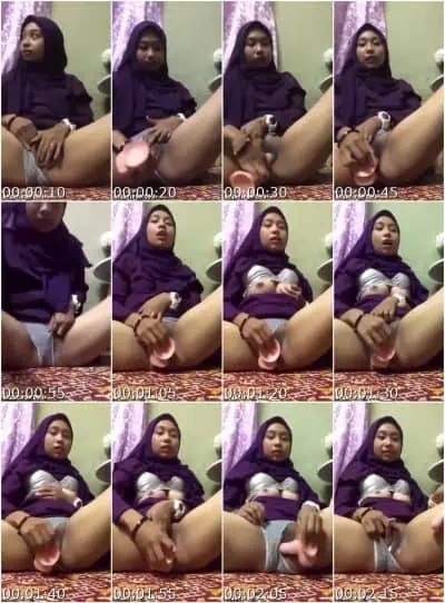 Nabila Jilbab Sange Dildo Jumbo Omek